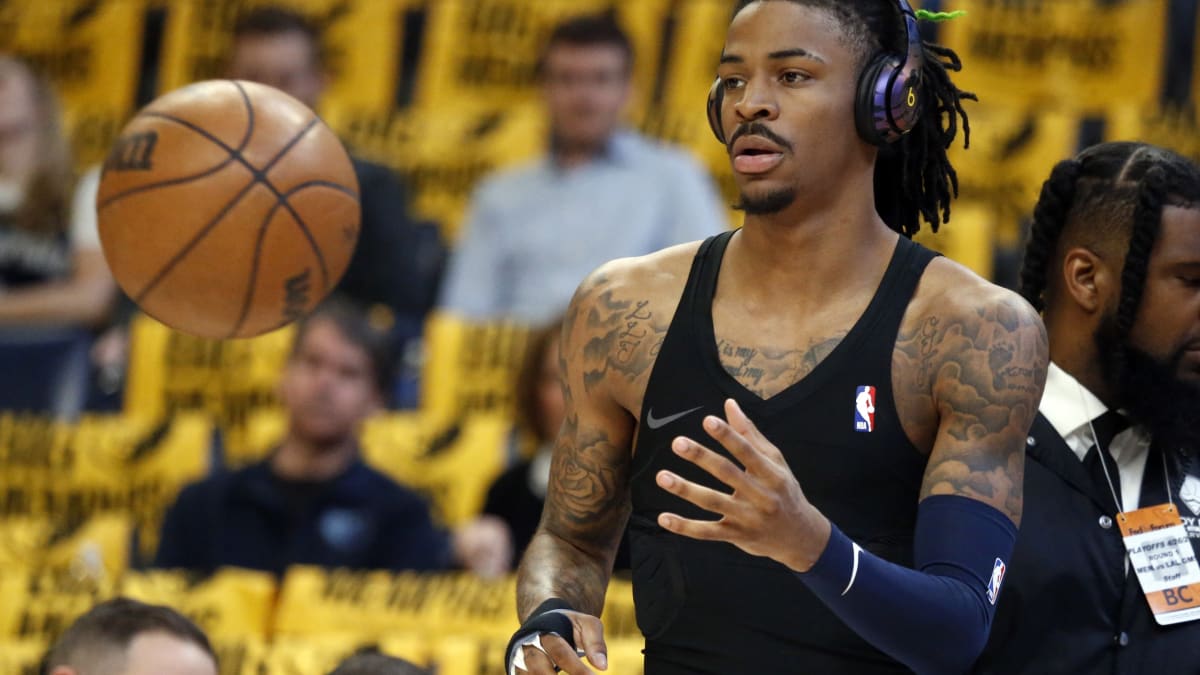 Video: Ja Morant Recites NBA YoungBoy Lyrics On His First Game Back -  Fadeaway World