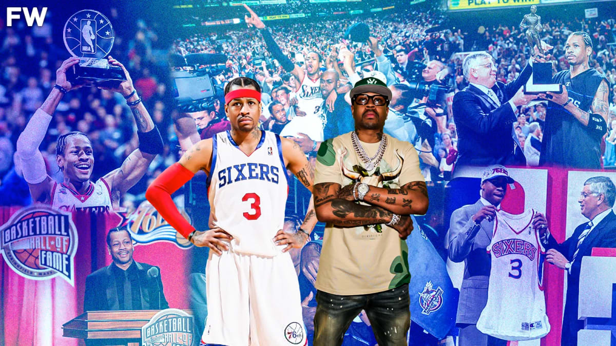 Philadelphia 76ers - Outfit on point for Allen Iverson's Naismith