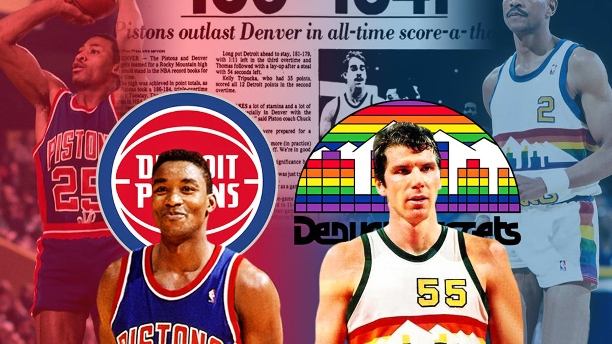 The NBA's Highest Scoring Game: When The 1983 Pistons And The