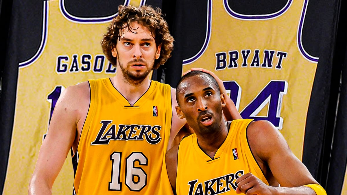 Pau Gasol Opens Up On Having His Jersey Retired By Lakers: “More  Importantly, Next To Kobe's No. 8 And No. 24.” - Fadeaway World