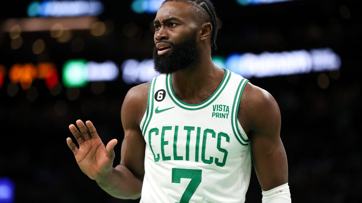 Jaylen Brown calls out Celtics fans ahead of Game 7 in Boston