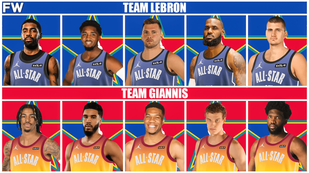 2023 NBA All-Star Game Mock Draft: Team LeBron vs. Team Giannis (Full  Selection) - Fadeaway World