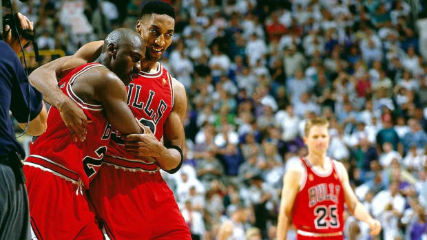 Michael jordan pass to steve kerr on sale