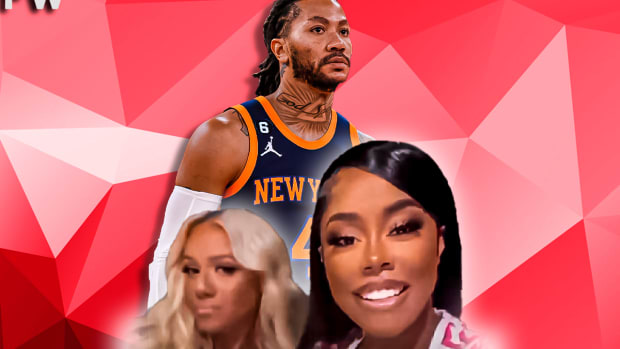 Derrick Rose s Family Photo With Wife Baby Mama And Kids Goes Viral Fadeaway World