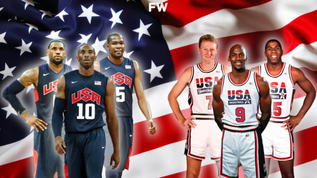 Kobe dream team discount jersey