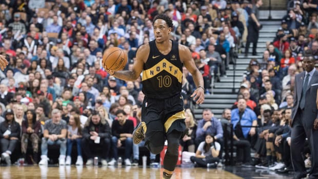 Demar derozan deals ovo jersey