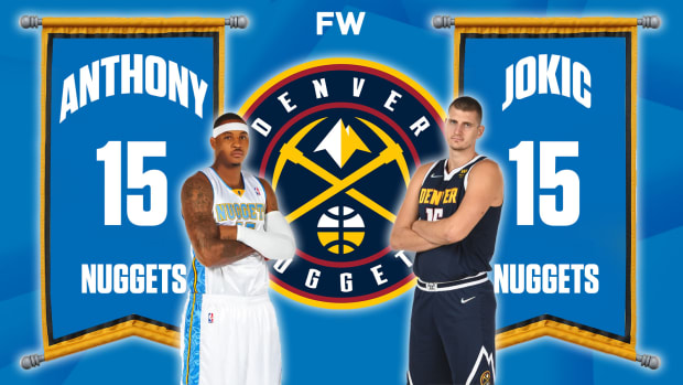 Carmelo anthony top jersey retired