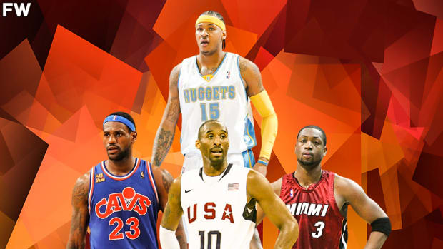 Lebron james dwyane hotsell wade carmelo anthony