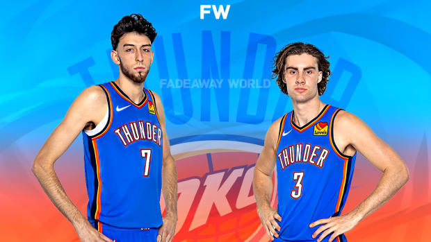 Chet Holmgren Deletes Post With Josh Giddey After OKC Guard