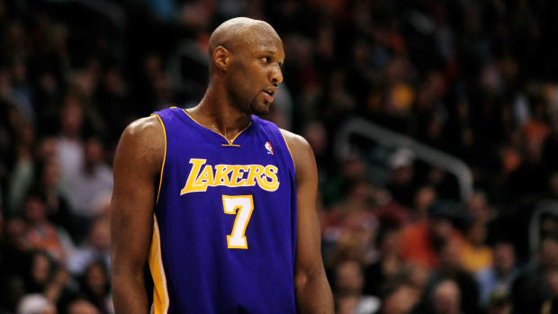 Lamar odom lakers jersey sales