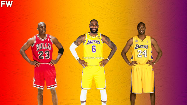 Kobe wearing jordan jersey on sale