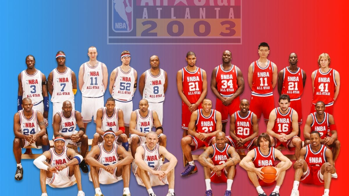 2003 nba all on sale star game