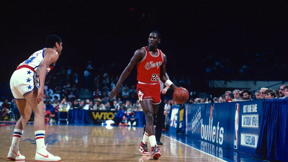 Michael jordan clearance first game