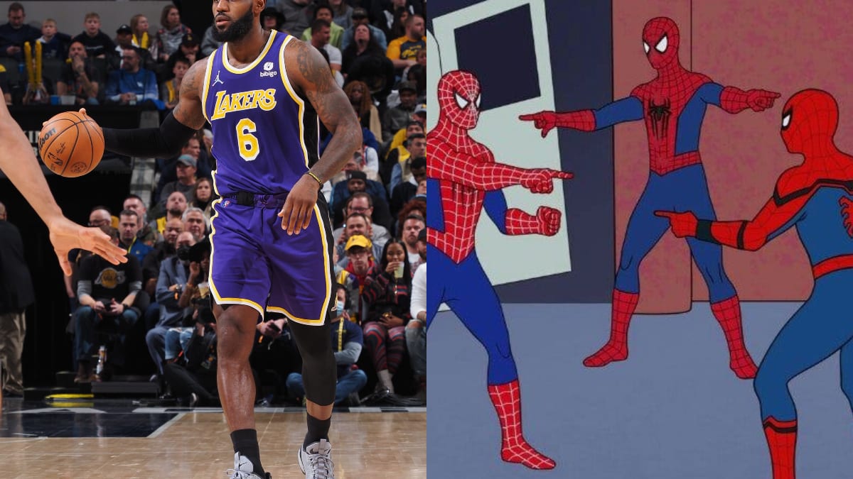 LeBron James Posts The Spider Man Meme On Instagram Comparing COVID 19 To Common Flu Fadeaway World