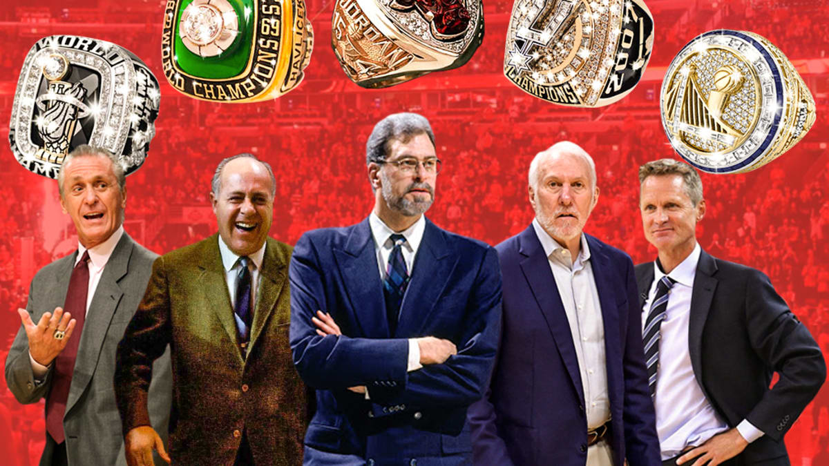 Who has the most nba rings as a clearance coach