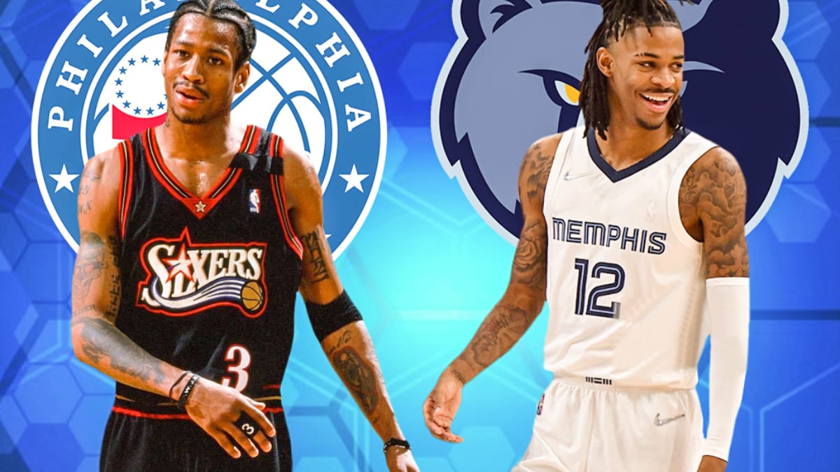Iverson top memphis jersey