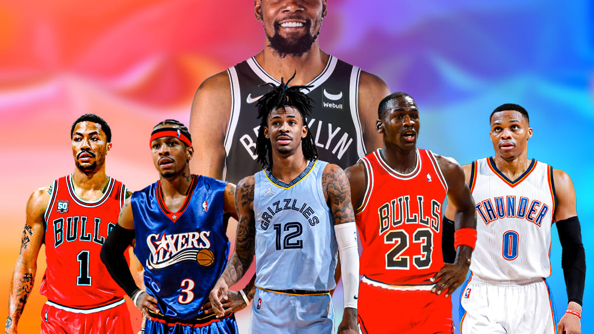 Derrick rose allen iverson on sale