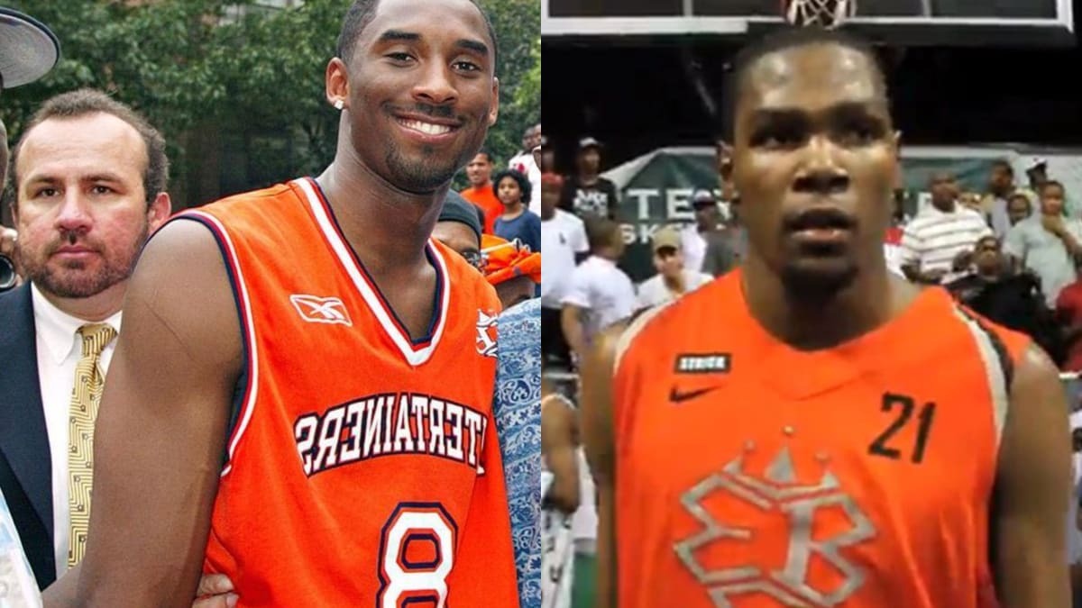 When Kobe Bryant And Kevin Durant Played A 5 On 5 Game At Rucker