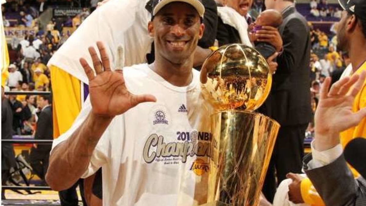 Years kobe shop won the finals