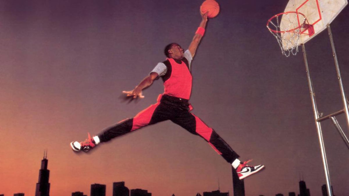 The jumpman logo sale