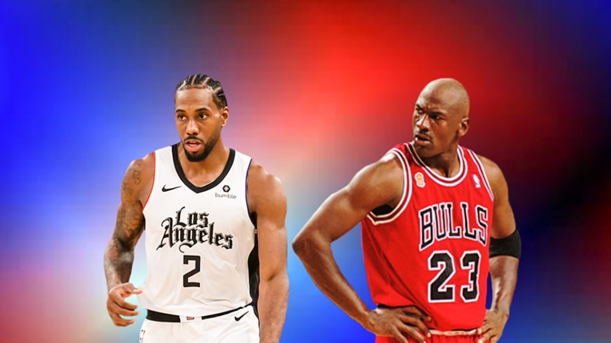 Michael jordan on kawhi outlet