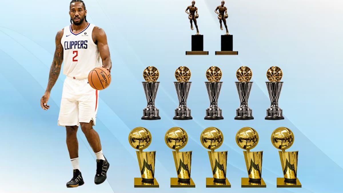 Kawhi leonard has a ring store