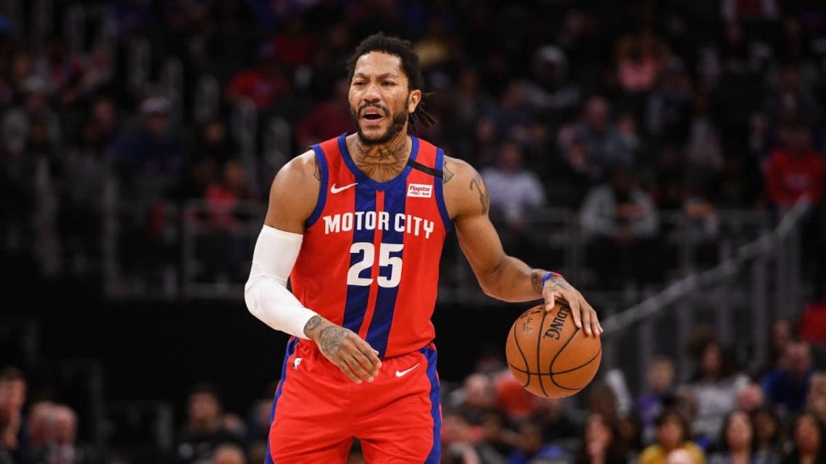 Derrick rose discount motor city jersey