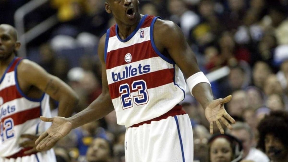 Michael jordan cheap bullets jersey