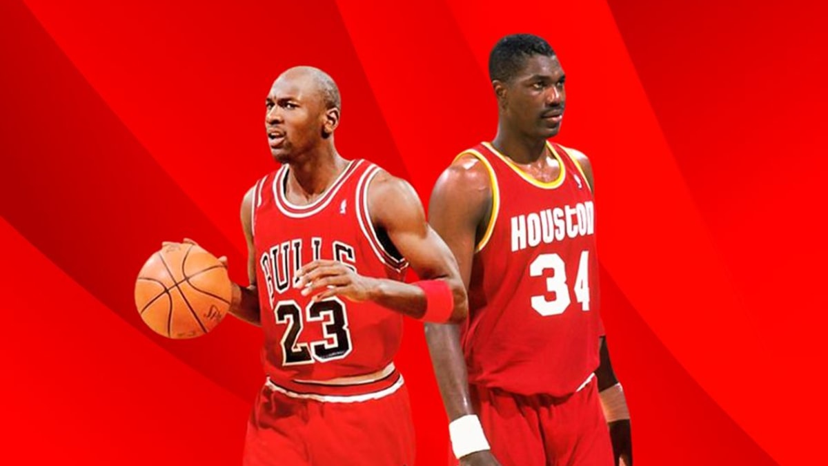 Rudy Tomjanovich Michael Jordan Said He Couldn t Contain Hakeem
