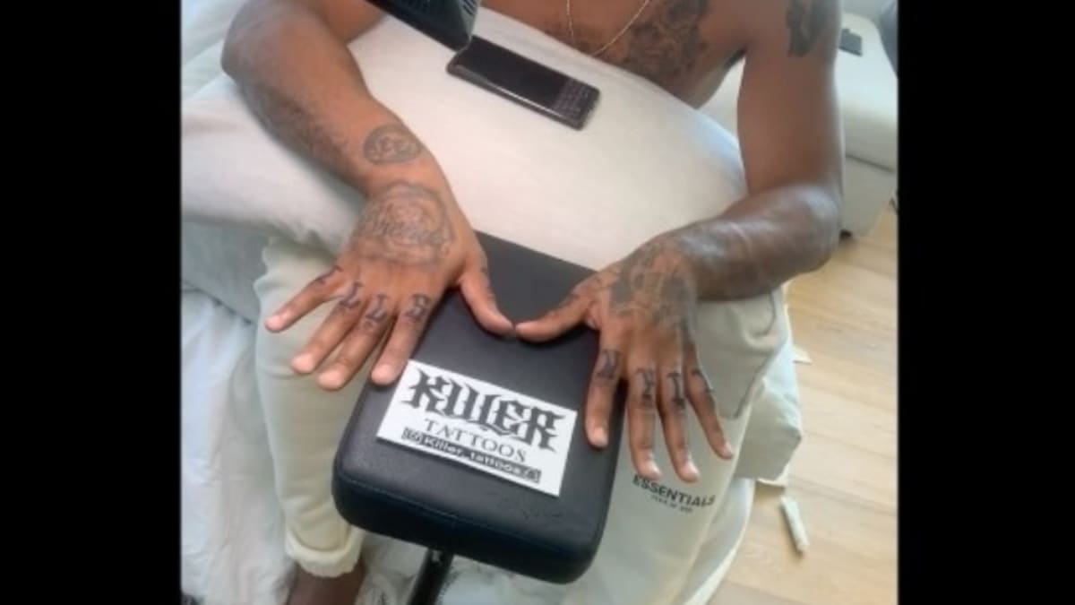 Derrick rose on sale tattoos