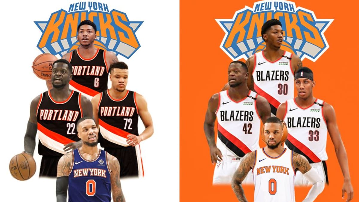 Damian discount lillard knicks