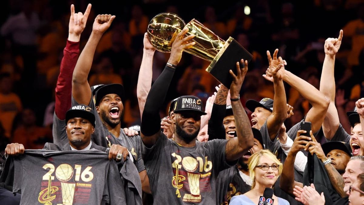 LeBron James After The Cavaliers Beat The Warriors In Game 6 Of The 2016 NBA Finals They F cked Up. Mentally And Physically. I m Telling You They F cked Up. Fadeaway World