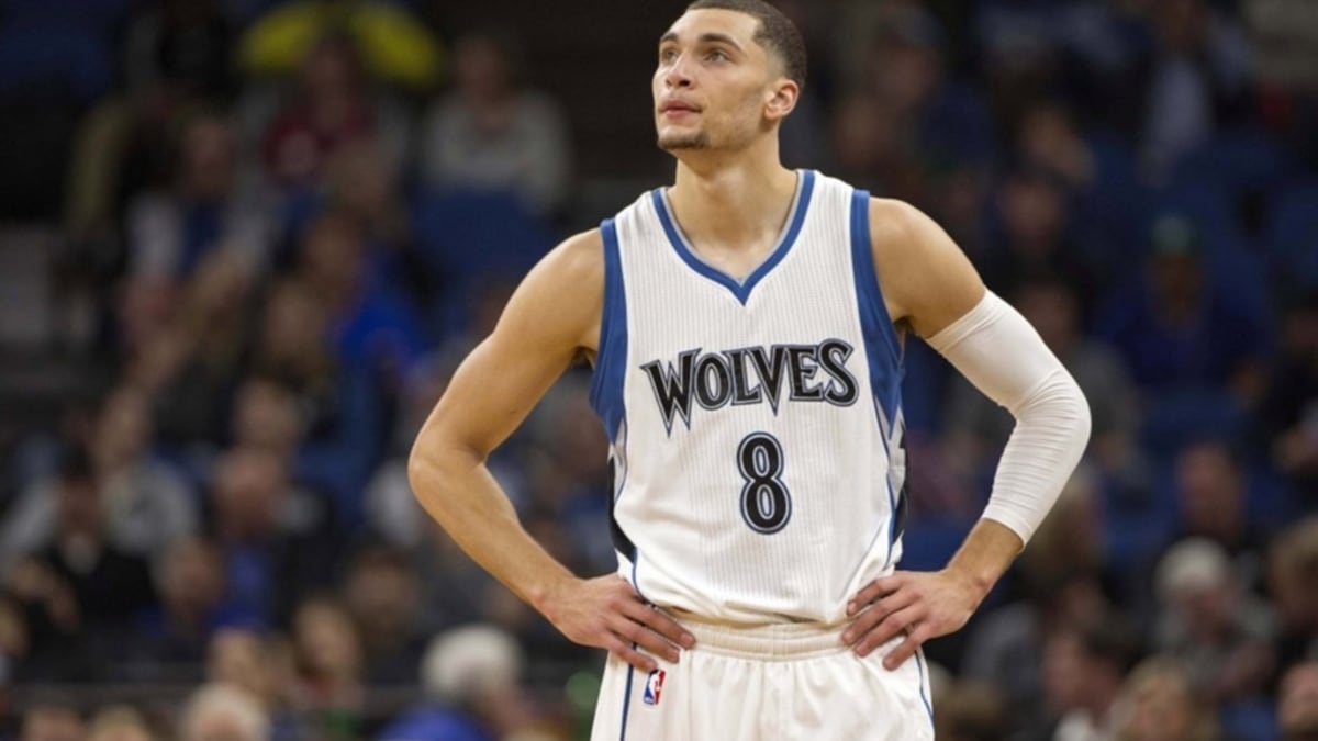 Zach LaVine Says He Was Terrified To Ask Nikola Pekovic For His Jersey Number On The Wolves I Was Terrified Of Him. Fadeaway World
