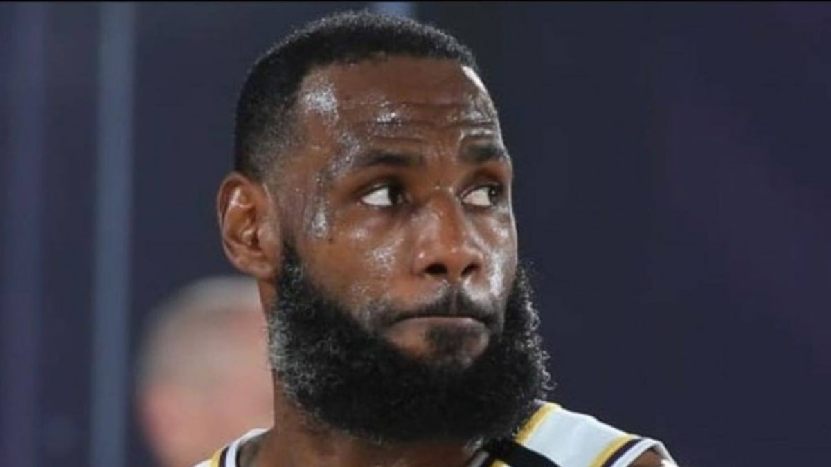 Lebron top james grey