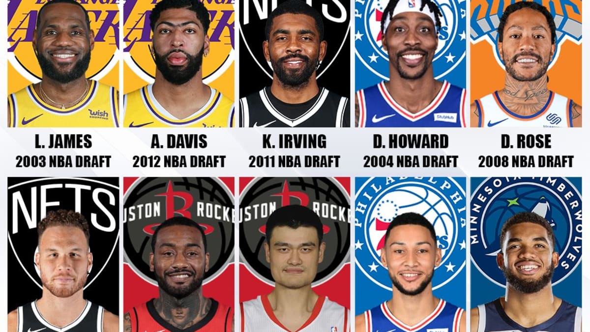 Nba all number 1 picks hot sale
