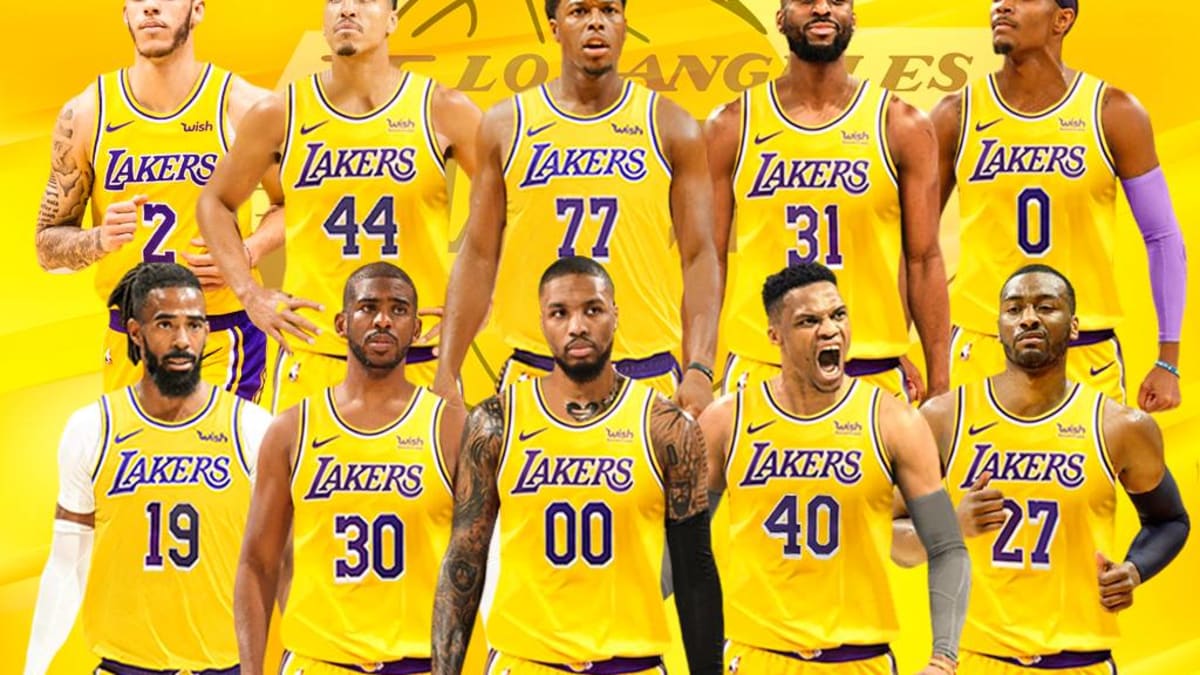 2010 sales lakers roster