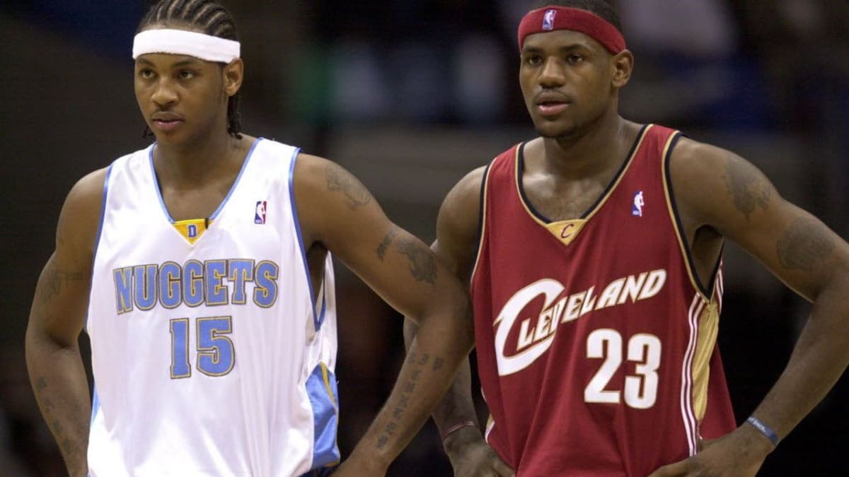 Lebron carmelo hot sale