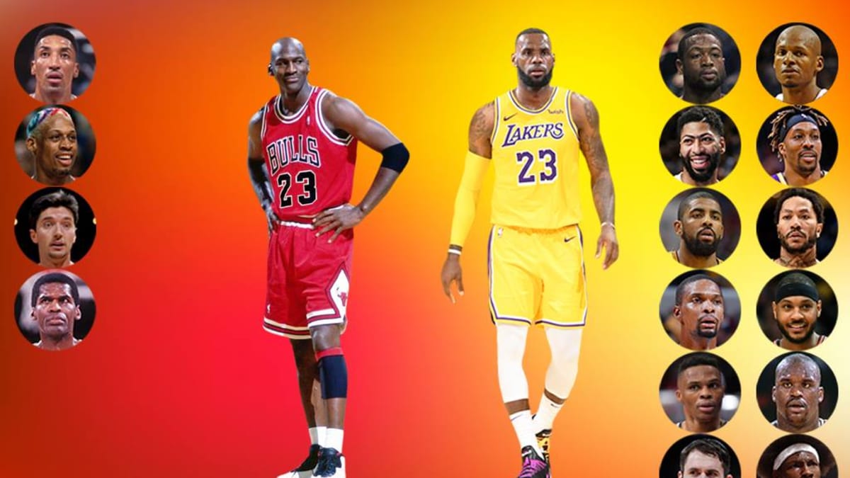 Michael jordan hall of fame teammates outlet
