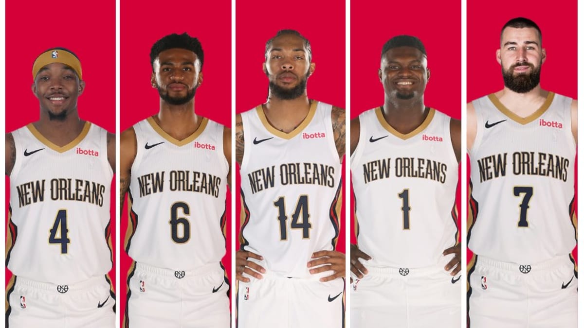 New orleans shop pelicans starting 5