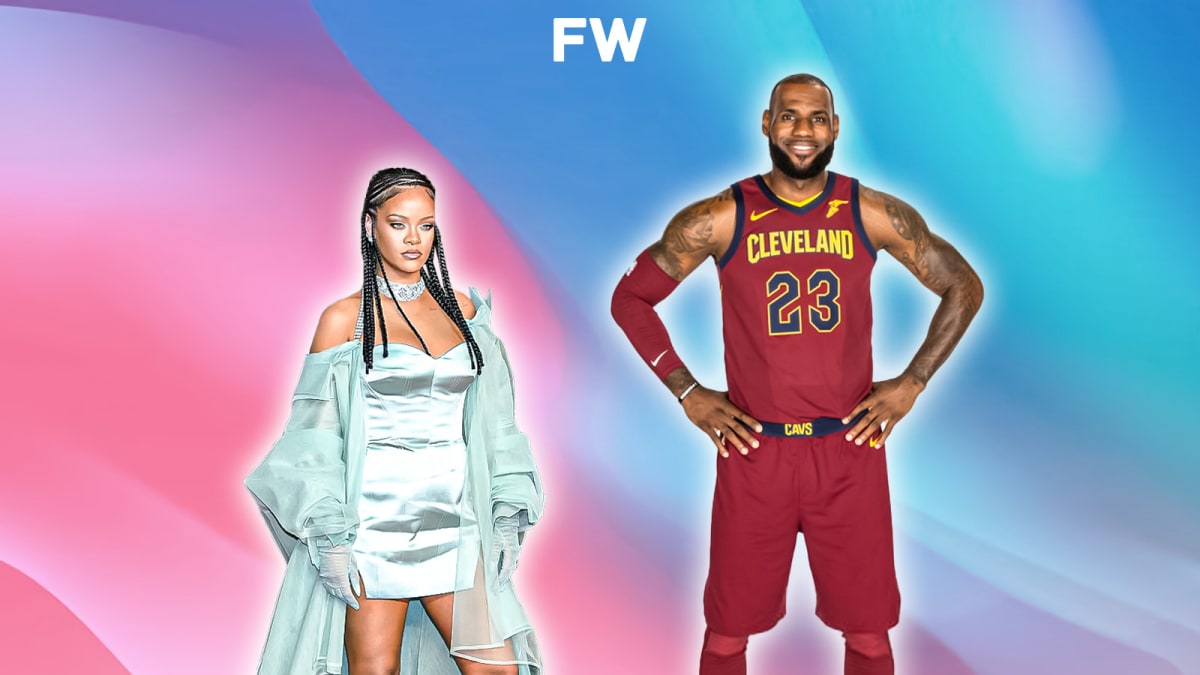 Rihanna Once Defended LeBron James From Heckling Warriors Fans It Doesn t Matter B h. Fadeaway World
