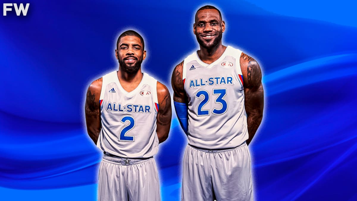LeBron James Reunites With Kyrie Irving In 2023 NBA All Star Draft