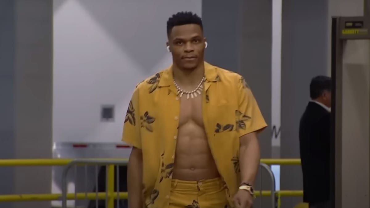 Charles Barkley Reacts To Russell Westbrook s Game 1 Outfit
