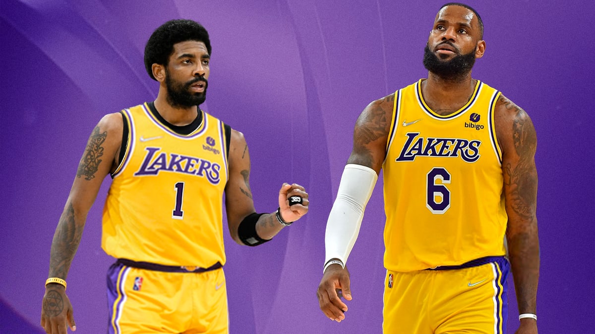 Kyrie lebron lakers outlet