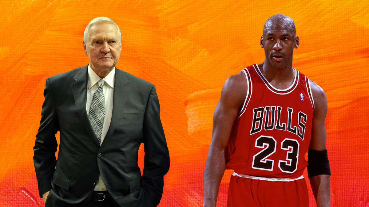 Jerry west michael jordan sales