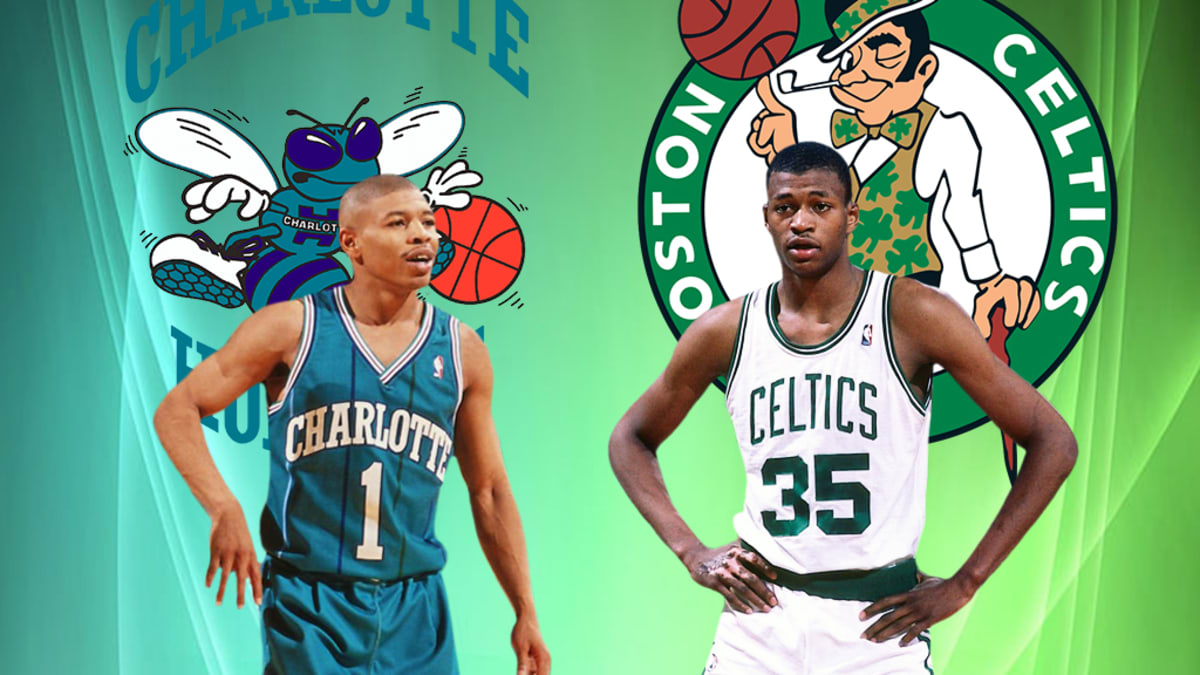 Muggsy bogues jersey retired on sale
