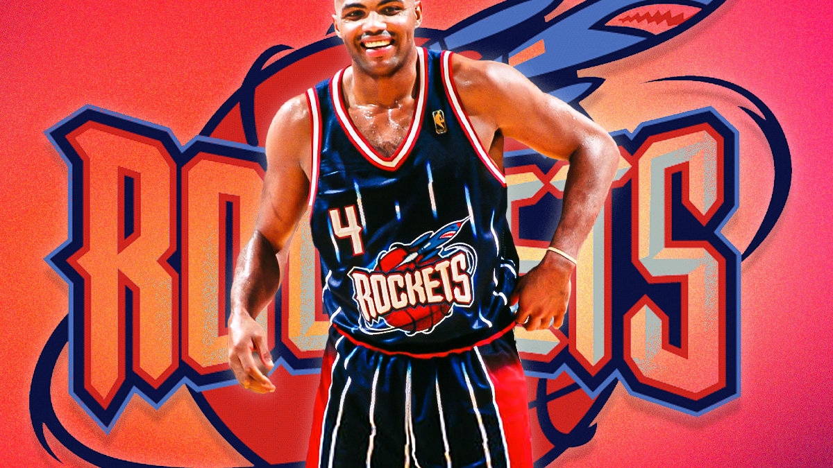 Pippen best sale rockets jersey