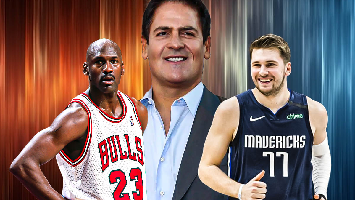 Michael jordan hot sale luka doncic
