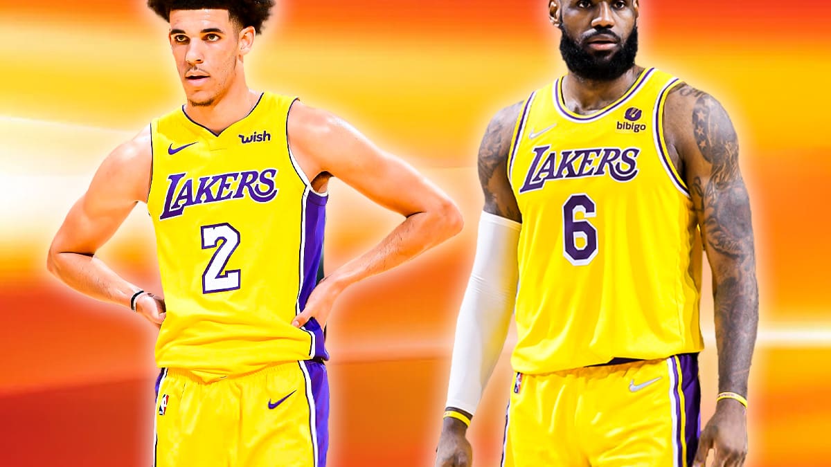 Lebron and lonzo on sale