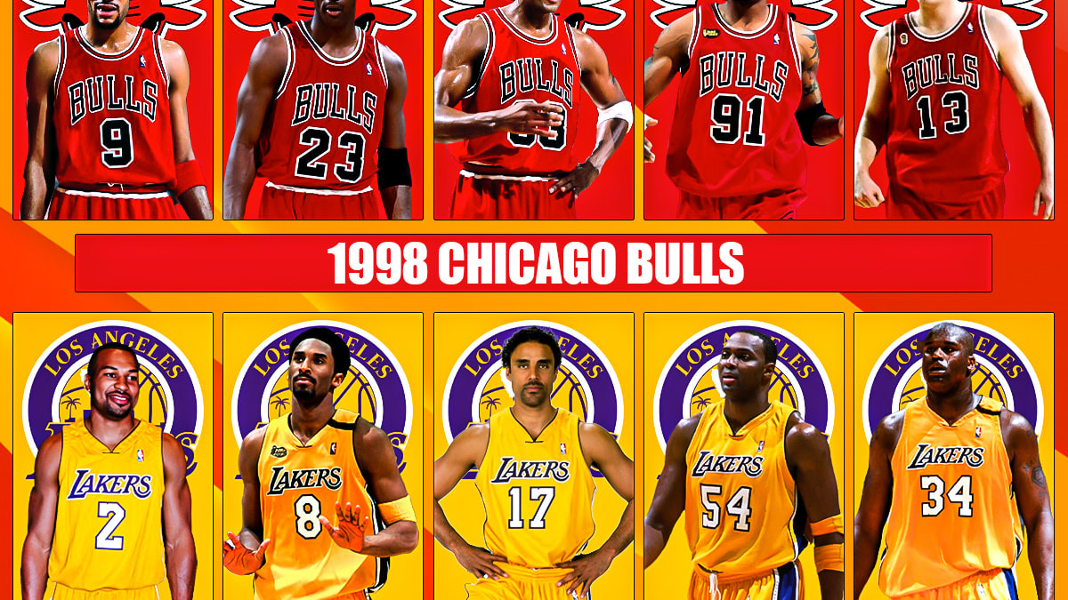 1998 Chicago Bulls vs. 2001 Los Angeles Lakers Full Comparison Michael Jordan Against Kobe Bryant And Shaquille O Neal Fadeaway World