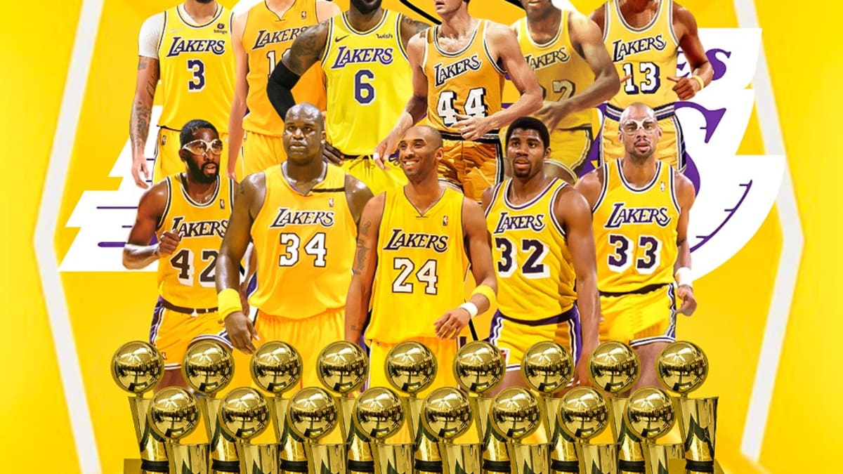 Every NBA Season For The Los Angeles Lakers In Their Incredible 75 Year Long History 17 Championships In 32 NBA Finals Fadeaway World